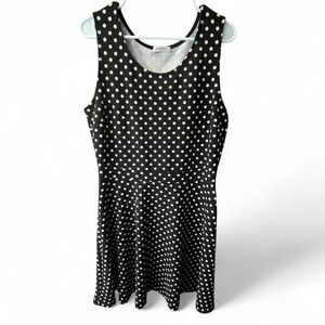Gilli black and white Polka Dot Dress